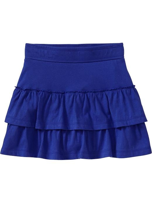 Old Navy Girls Ruffle Tiered Skorts | Faloo