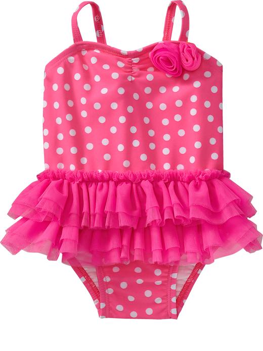 Old Navy Polka Dot Tutu Swimsuits For Baby | Quality Fashion