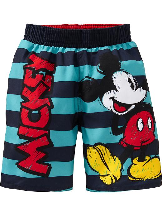 Old Navy Disney Mickey Mouse Swim Trunks For Baby | Tekshare