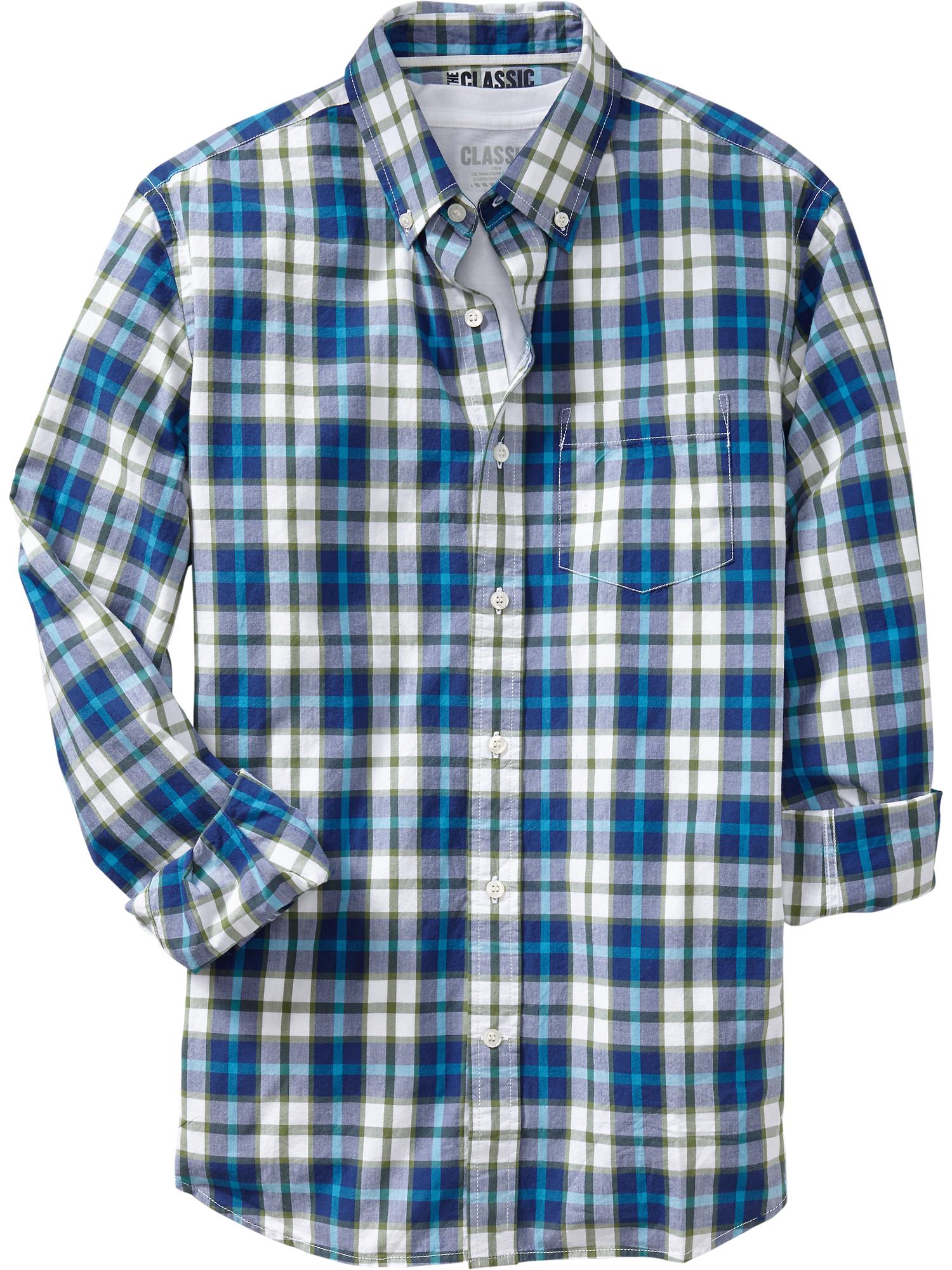 Regular-Fit Classic Shirt For Men