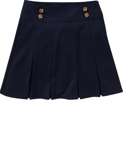 Old Navy Girls Ponte Knit Uniform Skorts – Classic Navy | Realzone