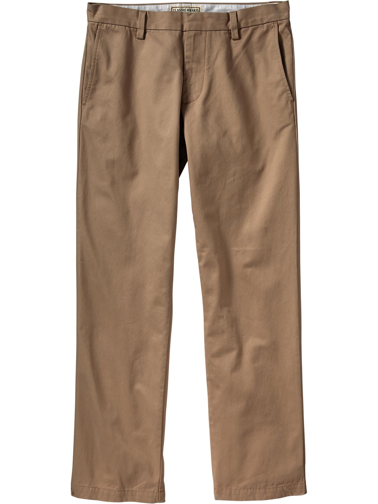Classic StraightLeg Khakis for Men Old Navy