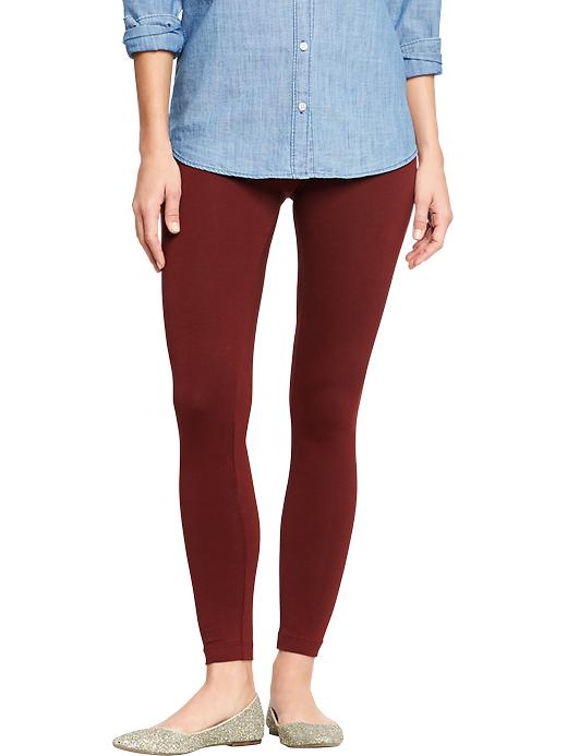 Mid-Rise Jersey Leggings For Women