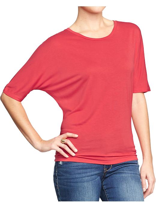 Old Navy Women’s Dolman Sleeve Tees – Rebellion Red | Livestorm