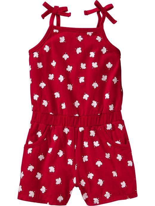 Old Navy Canada Print Rompers For Baby – Robbie Red | Livestorm