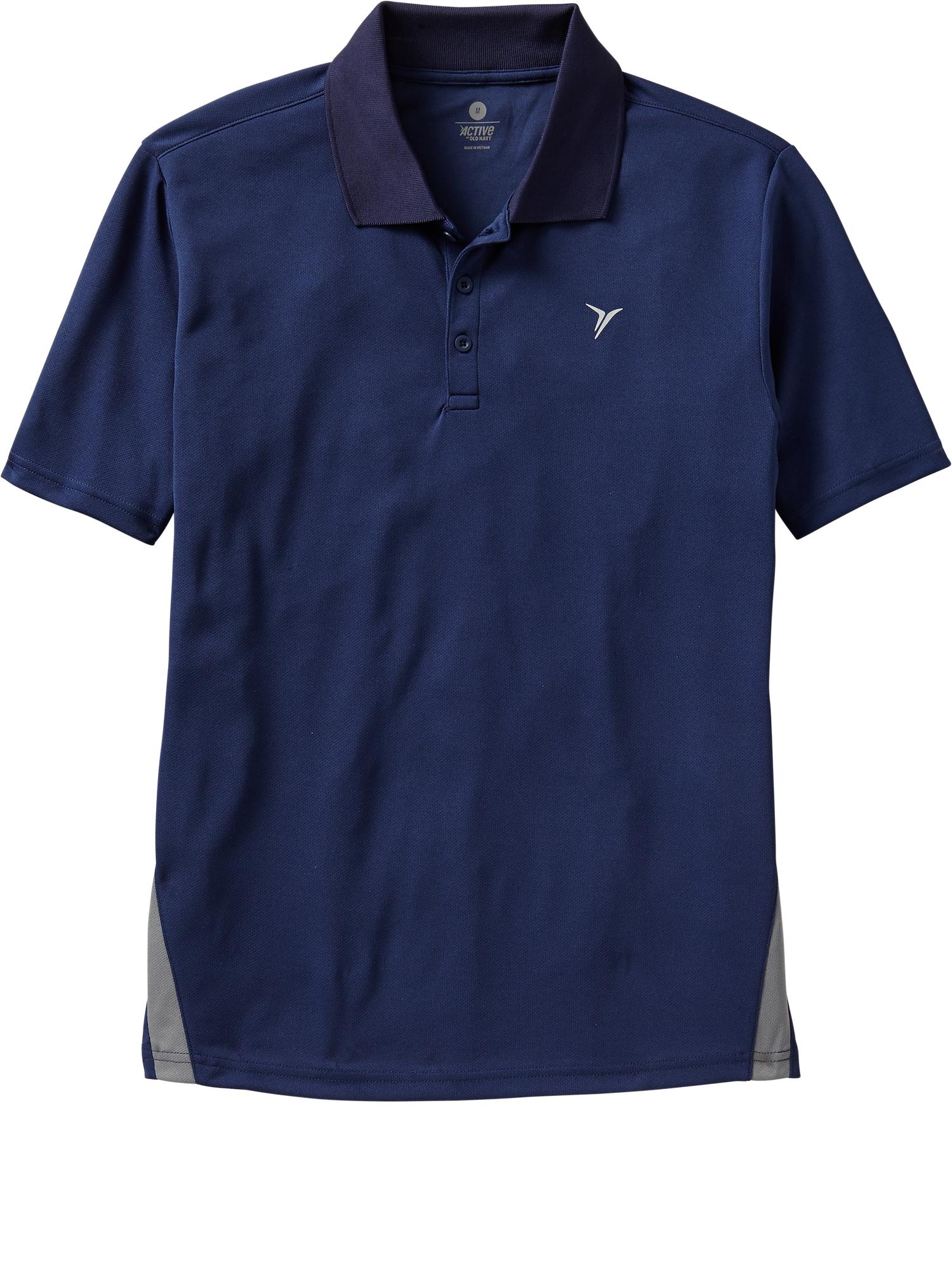 old navy blue polo shirt