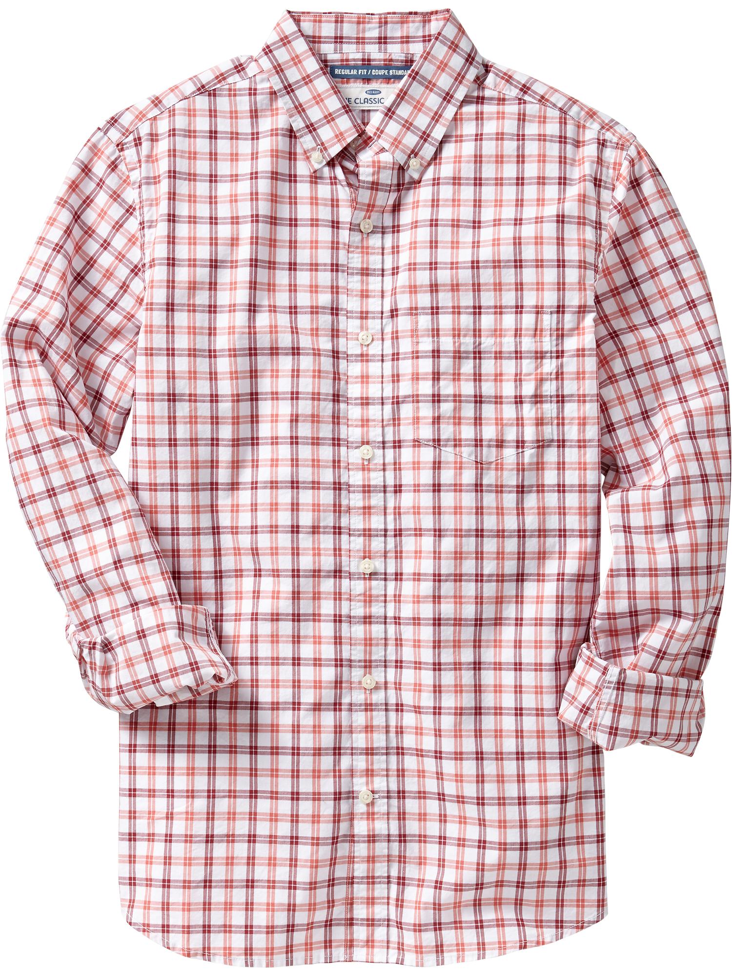 Regular-Fit Classic Shirt For Men