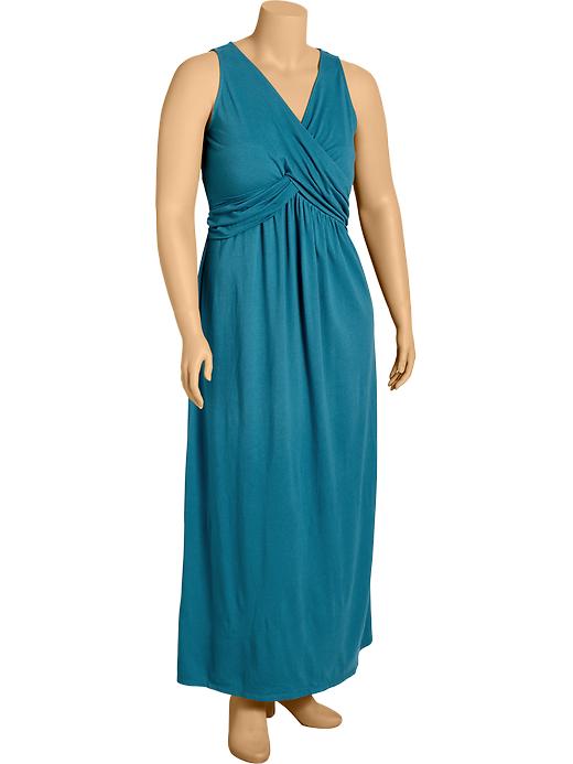 Old Navy Women’s Plus Sleeveless Cross Front Maxi Dresses ...