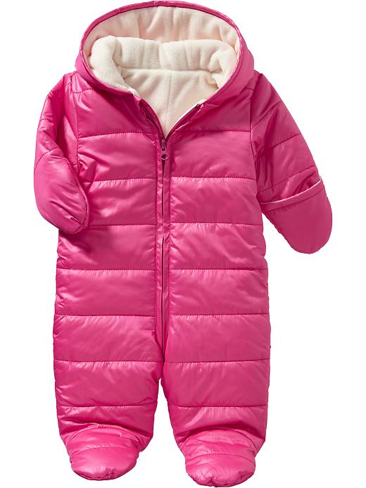 Old Navy Hooded Snowsuits For Baby – In The Pink | Skynder