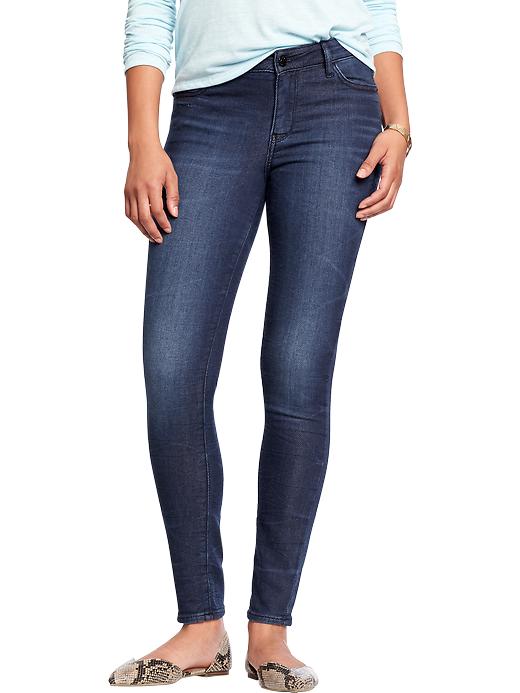 Old Navy Women’s The Rockstar Mid Rise Super Soft Jeans – Space Cadet ...