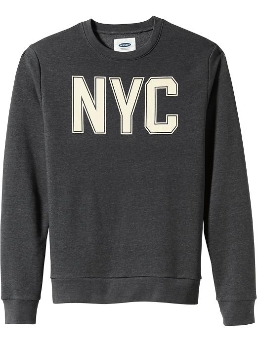 Old Navy Men’s Collegiate Graphic Sweatshirts – Dark Gray | Mybuzz