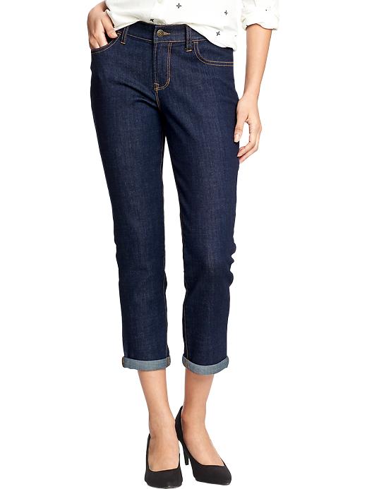 UPC 195814000008 - Old Navy Women's Cuffed Denim Capris - Rinse ...