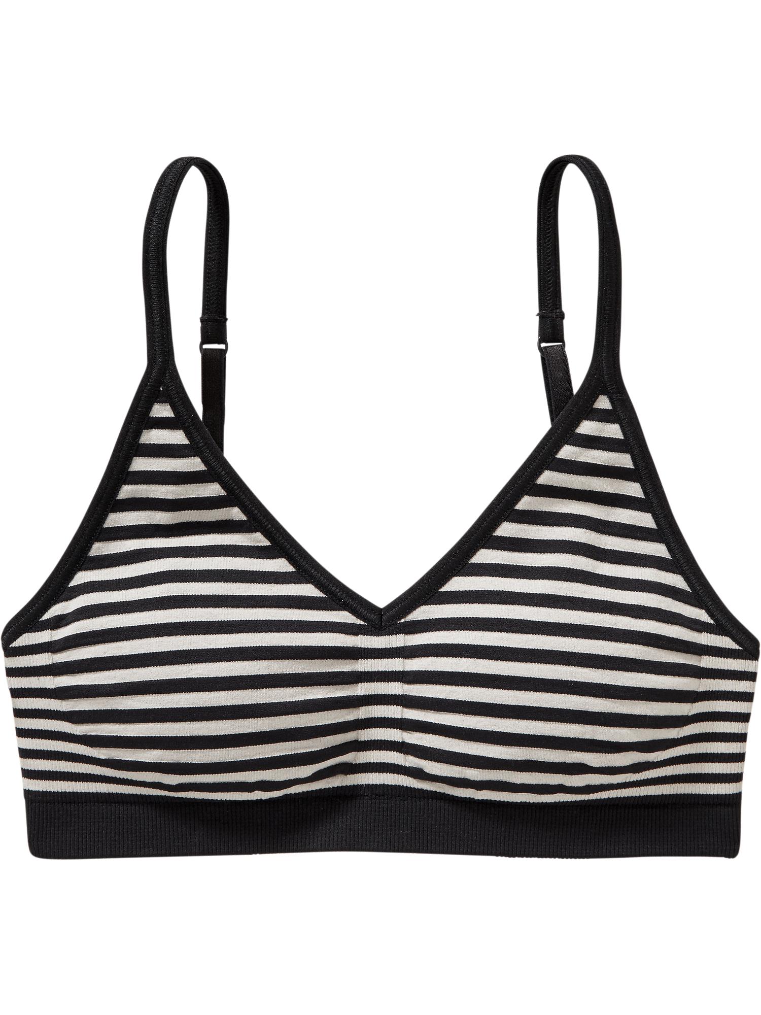 Old Navy Striped Sports Bras for Women