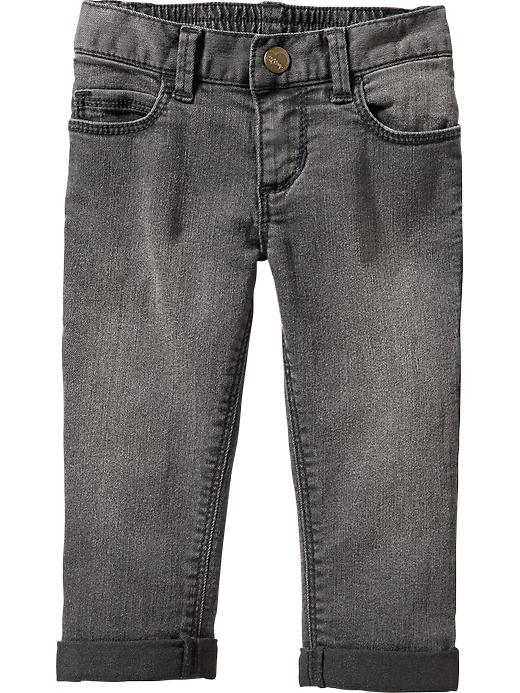 View large product image 1 of 2. Black-Wash Jeans for Baby