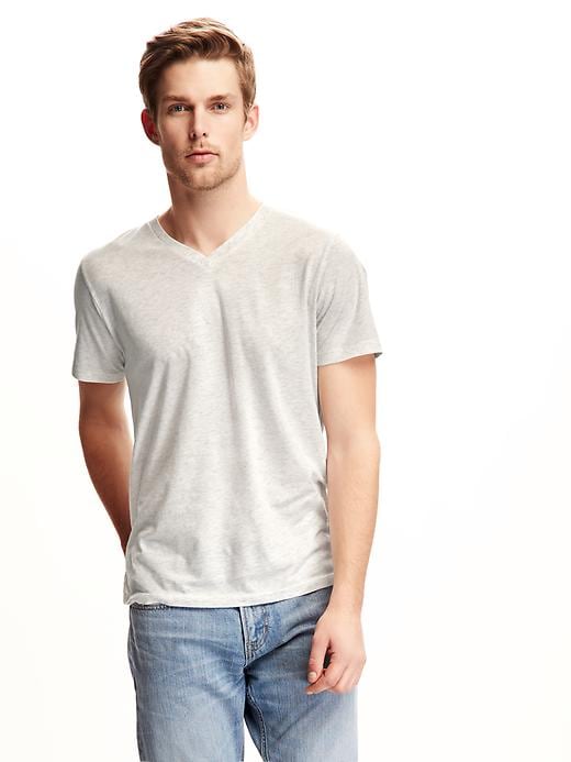 Soft-Washed V-Neck T-Shirt for Men