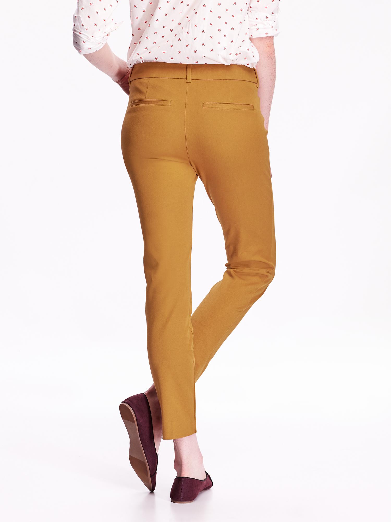 The Pixie Mid Rise Ankle Pants Old Navy