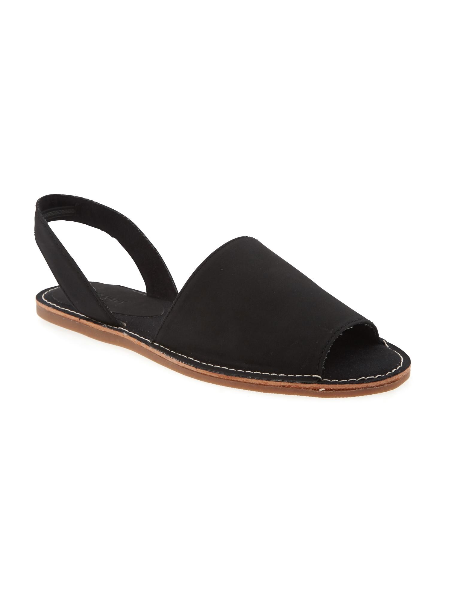 Peep toe sling back on sale sandals