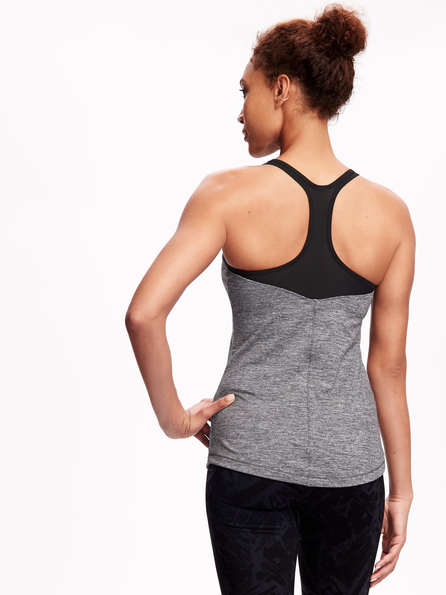 Old Navy Racerback Shelf Bra Camis, $8, Old Navy