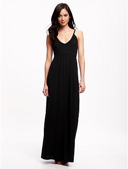 empire waist maxi dress old navy Chiffon Long Sleeve Empire Waist Maxi Formal Dress with Pleated Detailing main image 0