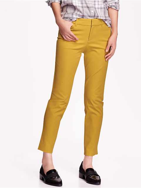 yellow pixie pants