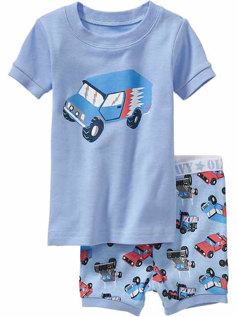 Vehicle PJ Sets for Baby