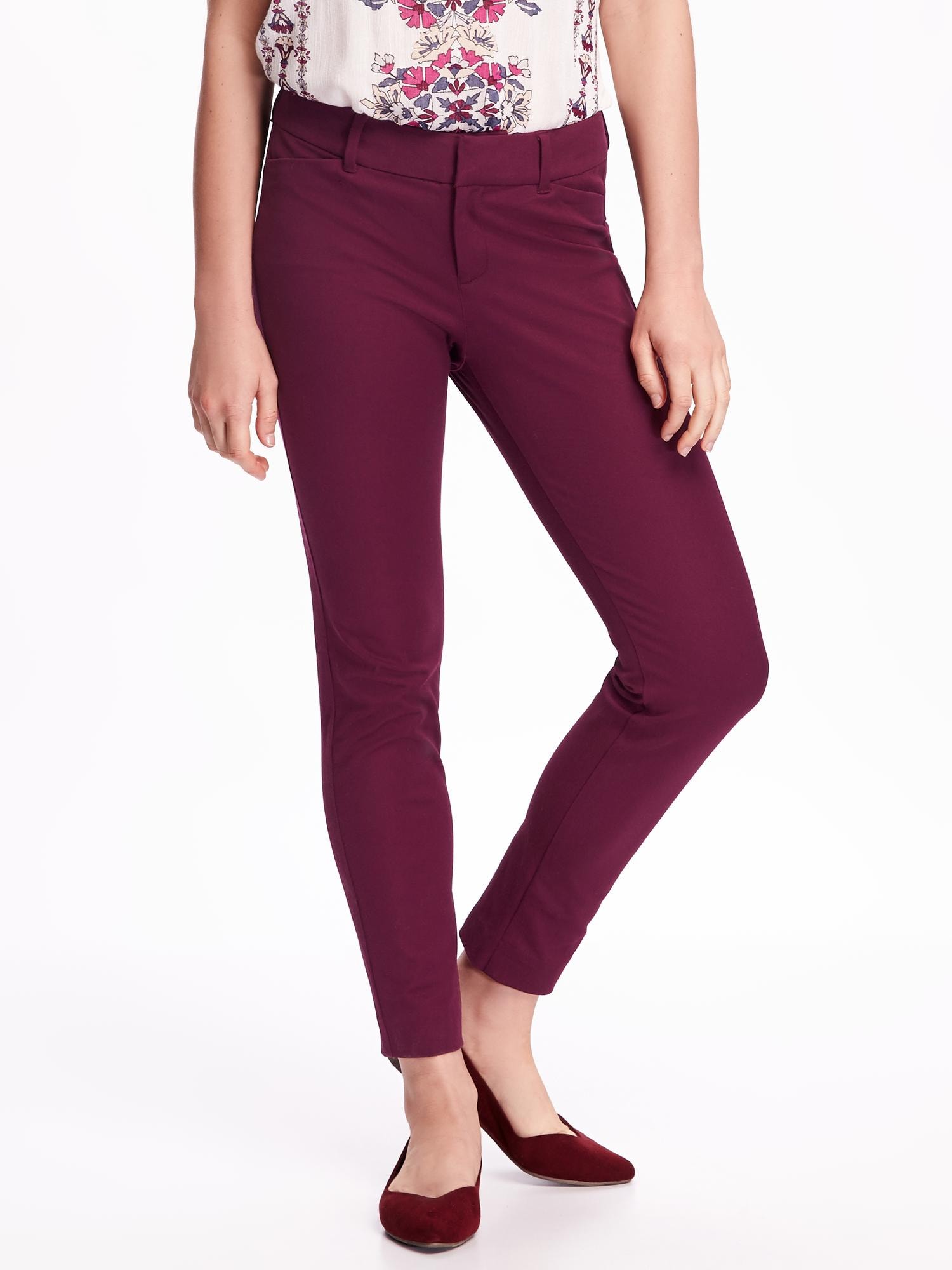 Old Navy Mid-Rise Pixie Ankle Pants for Women