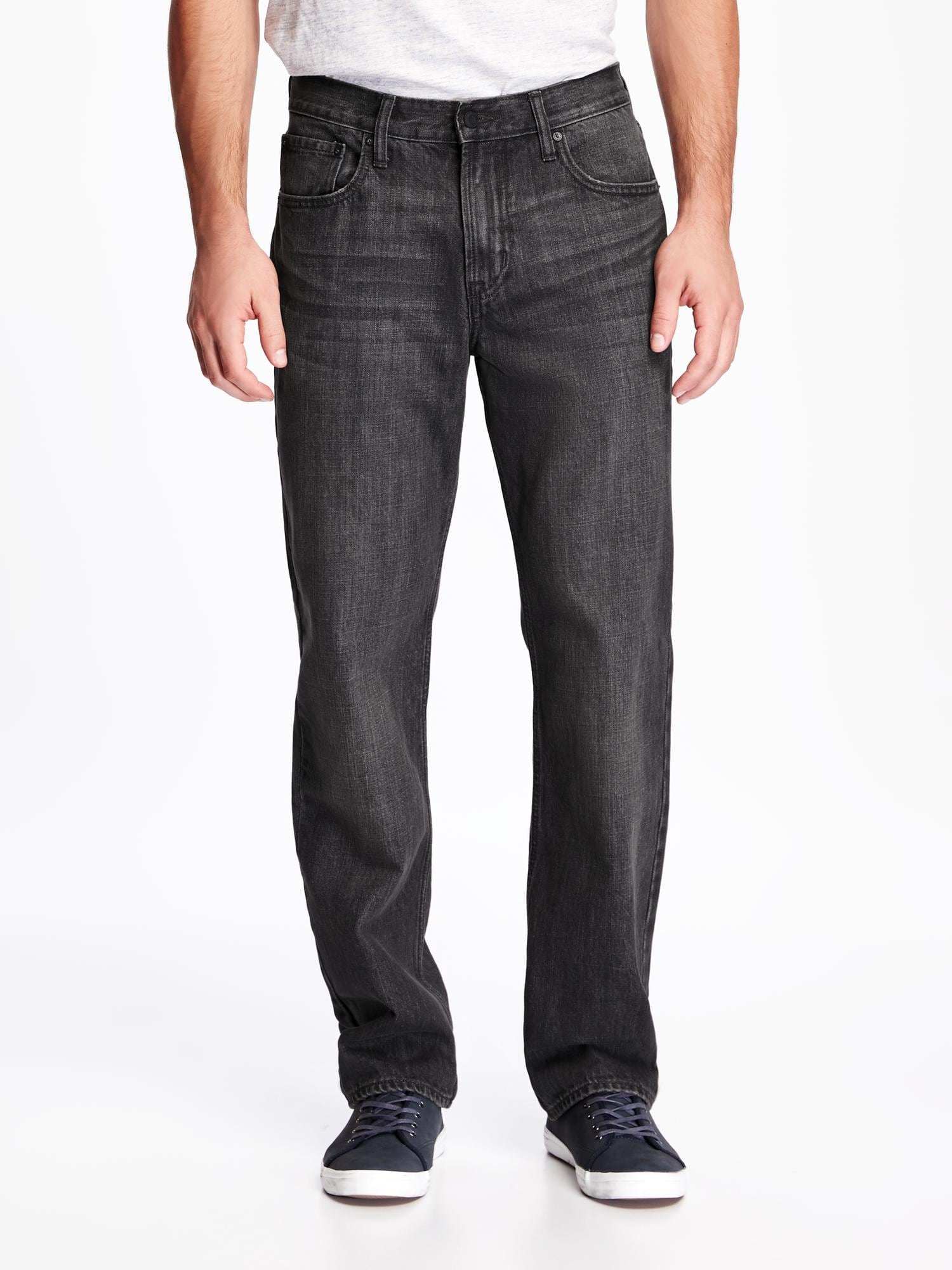 Old navy mens loose best sale fit jeans