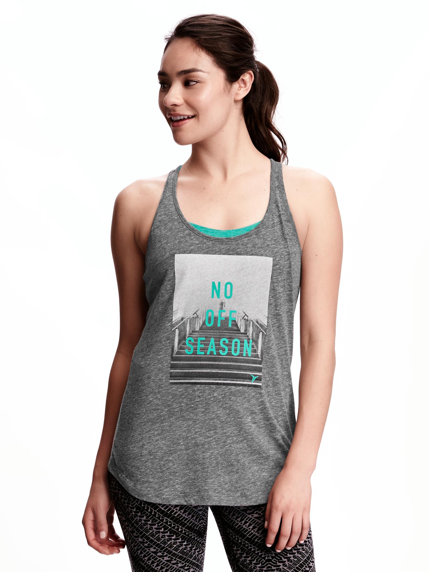 Go-Dry Graphic Tank for Women | Old Navy