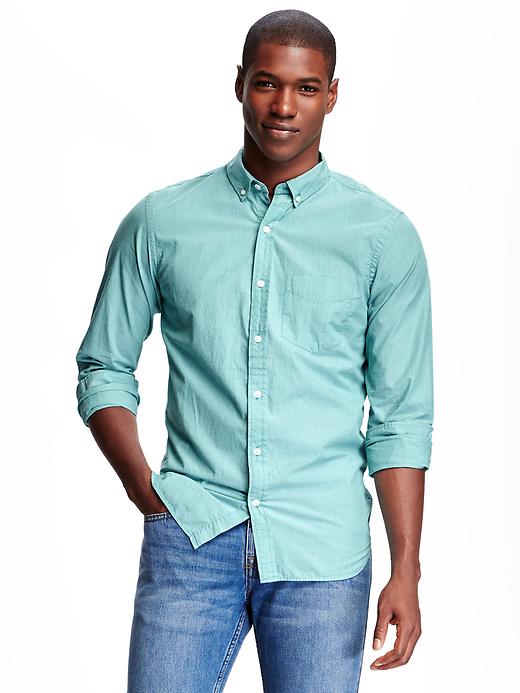 Slim-Fit Shirt for Men Old Navy