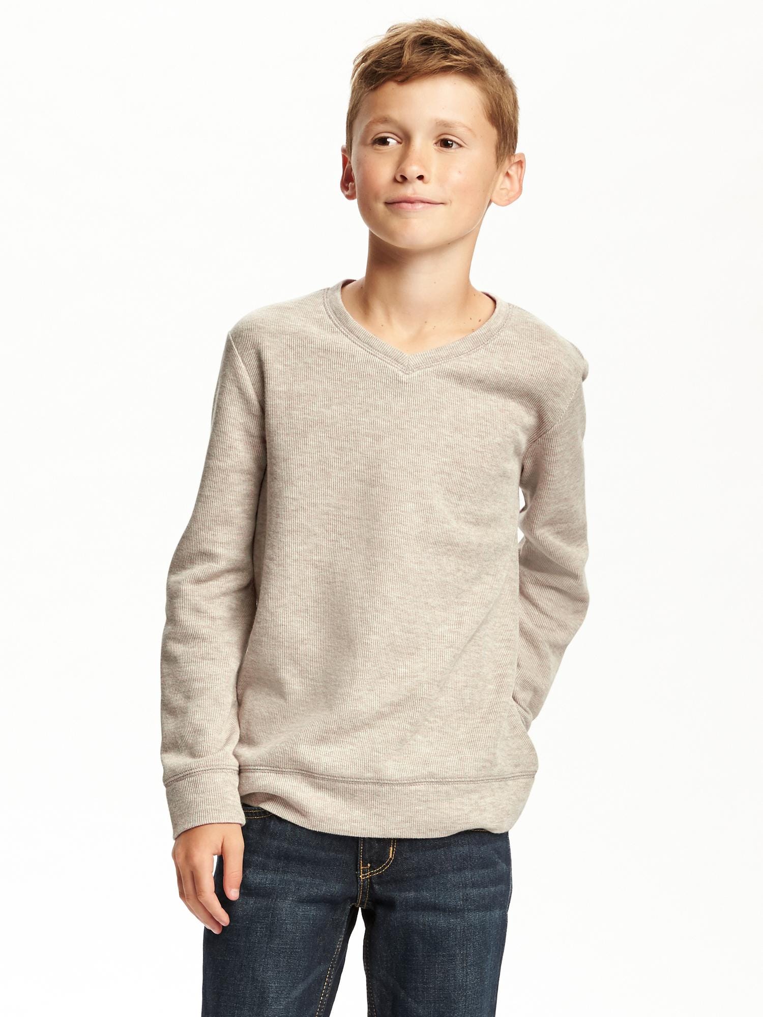 Boys v neck clearance sweater