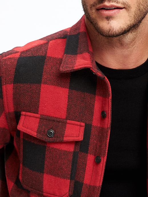 Buffalo plaid outlet jacket old navy