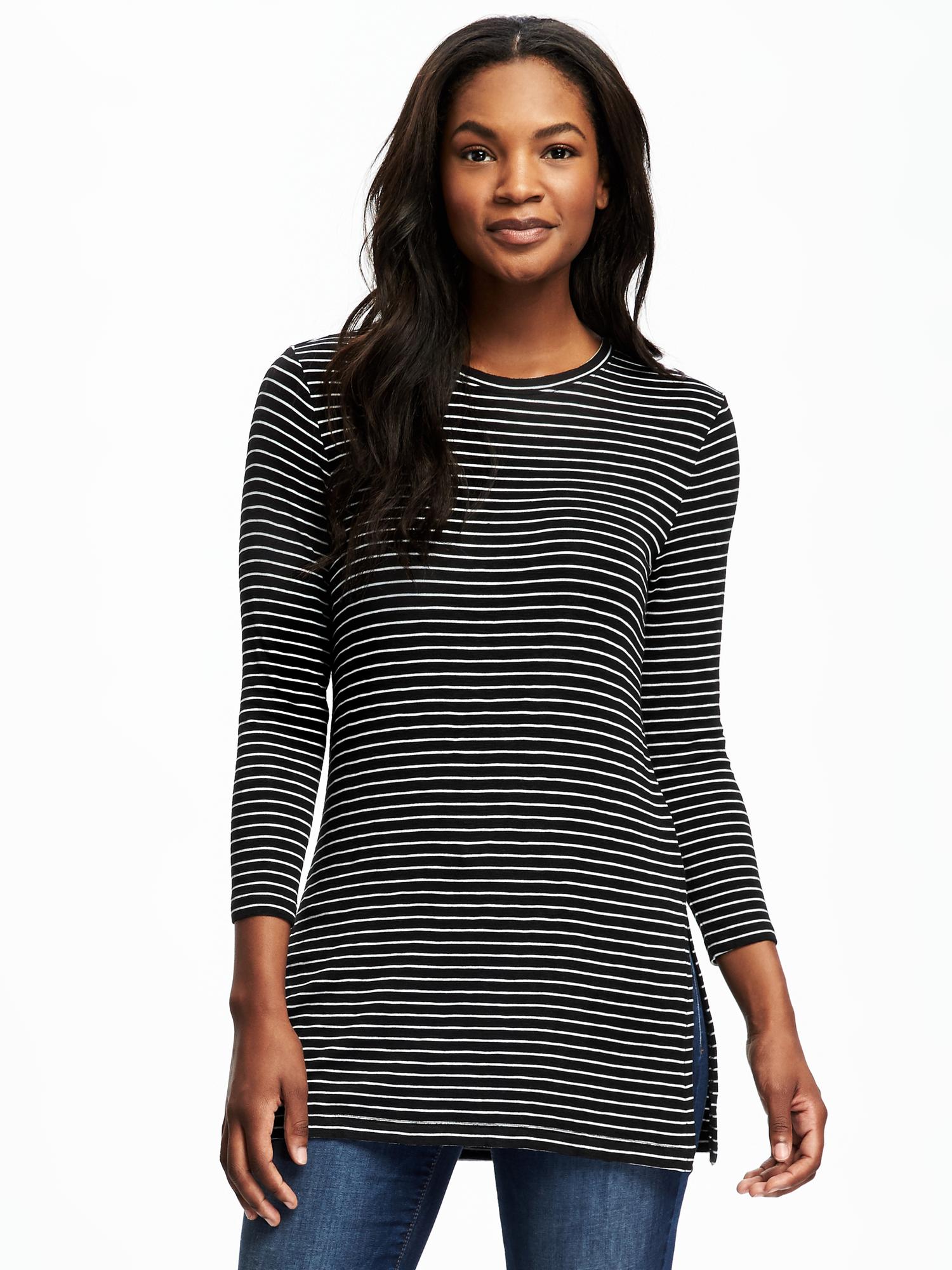 Square Rib Tunics