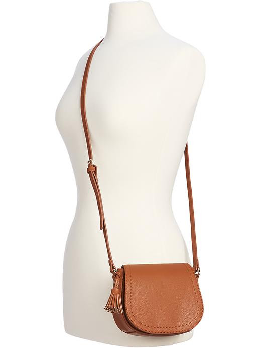 View large product image 2 of 2. Mini Saddle Bag for Women