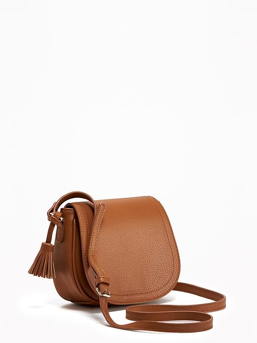 View large product image 1 of 2. Mini Saddle Bag for Women