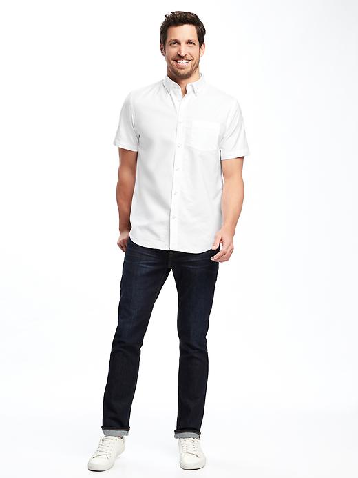 Image number 3 showing, Clean-Slate Everyday Oxford Short-Sleeve Shirt