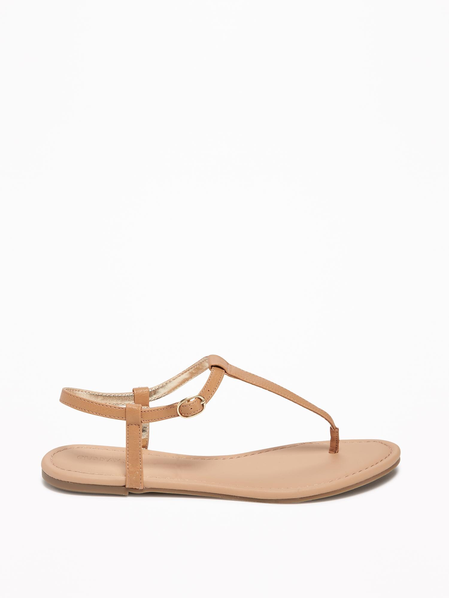 T Strap Sandals for Women Old Navy