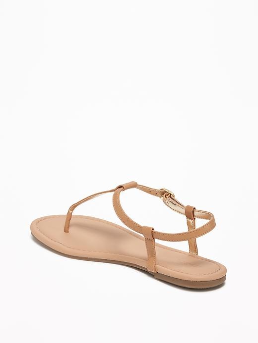 Image number 3 showing, T-Strap Sandals for Women