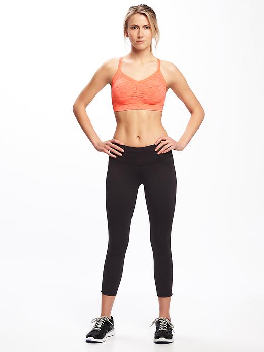 Image number 3 showing, Seamless Light Support Sports Bra for Women