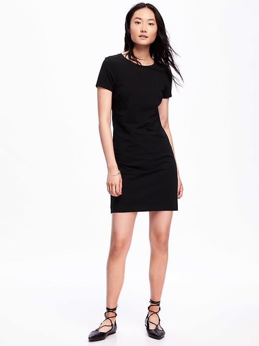 View large product image 1 of 1. Crew-Neck Tee Dress for Women