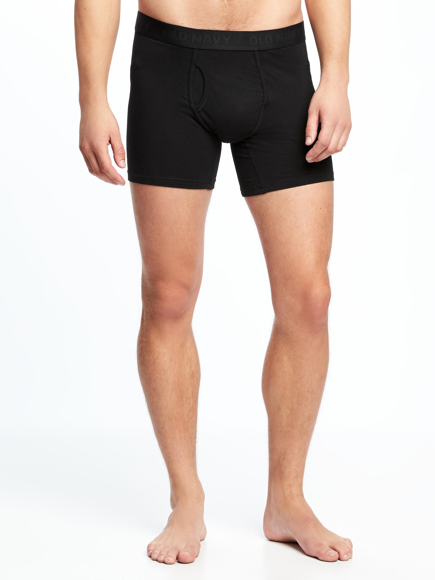 Soft Washed Built In Flex Boxer Briefs Underwear 3 Pack For Men 6 25 