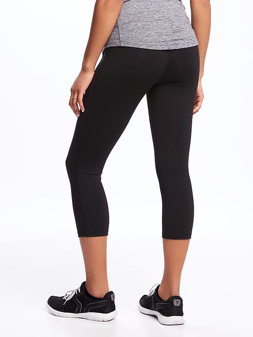 View large product image 2 of 3. Maternity High-Waisted Elevate Compression Crops