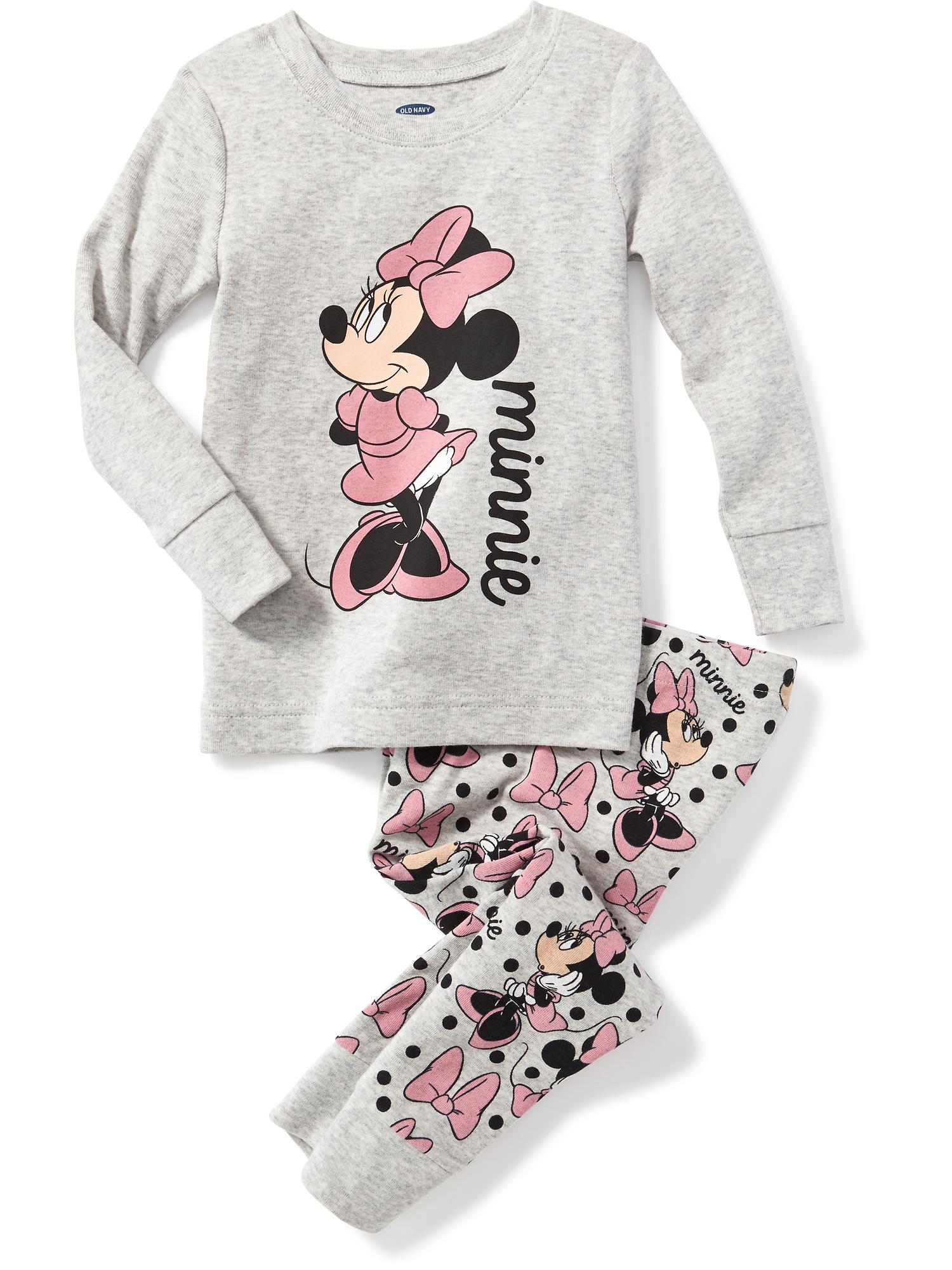 2 Piece Disney Minnie Mouse Sleep Set for Toddler Baby Old Navy