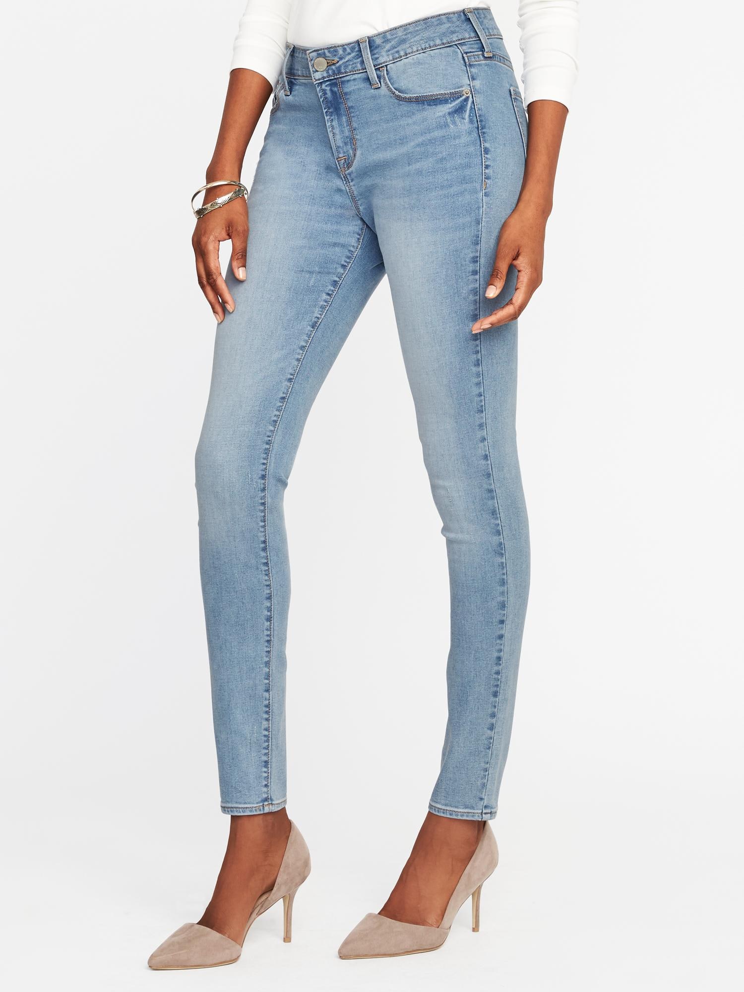 old navy mid rise rockstar jeans