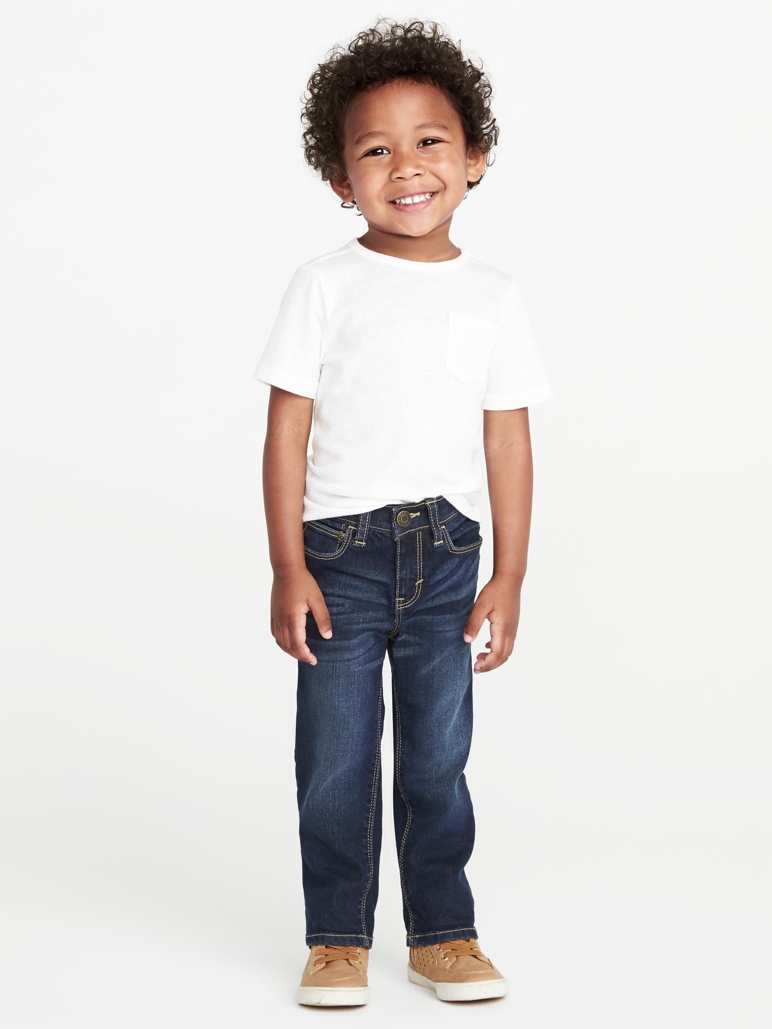 Unisex Built-In Flex Straight Jeans for Toddler | Old Navy