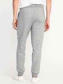 gray tapered sweatpants