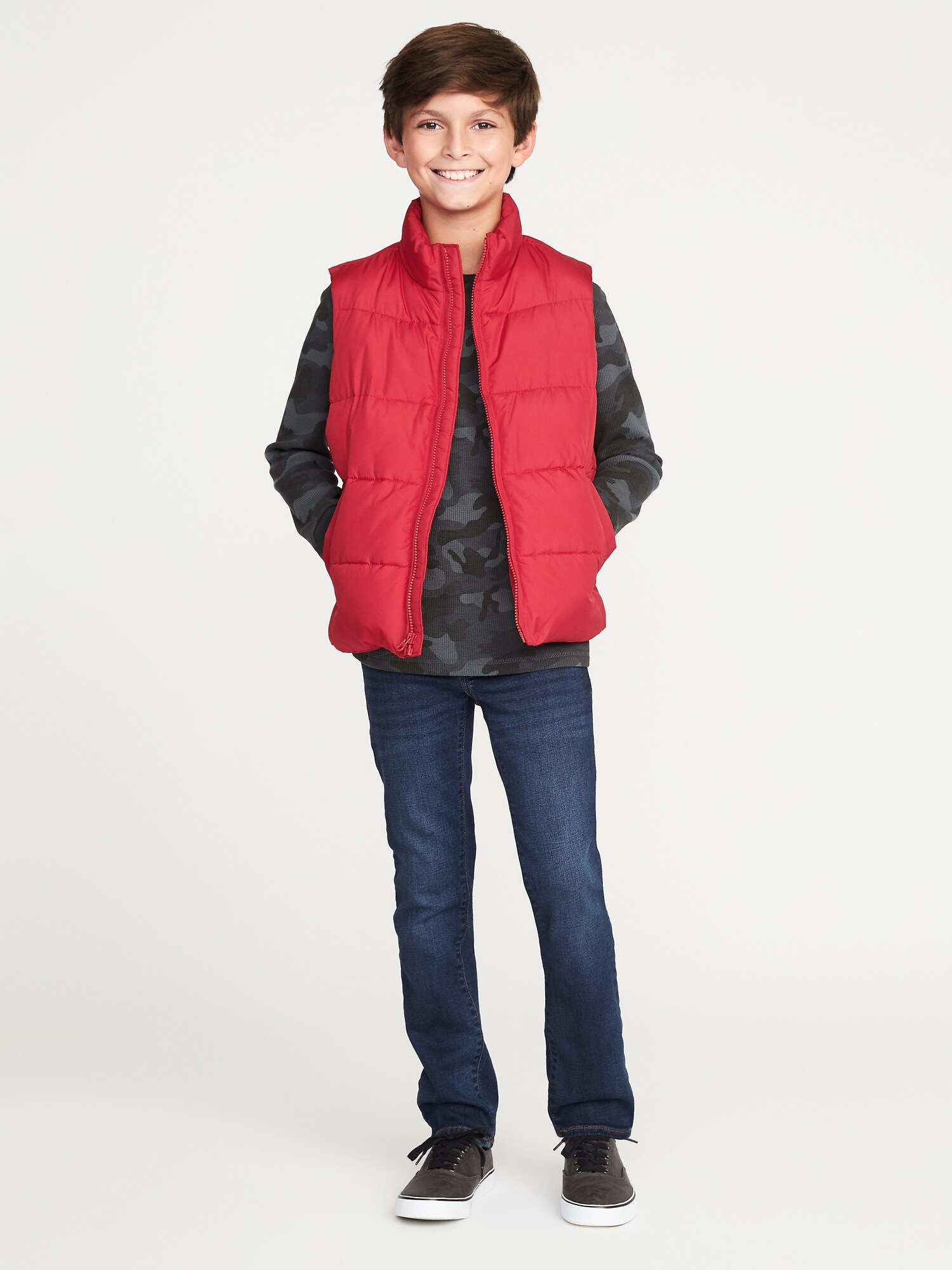 Frost free best sale quilted puffer vest