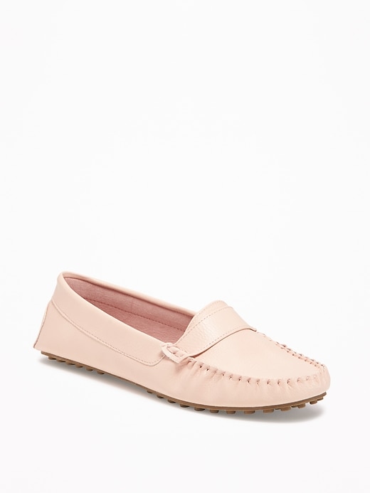 View large product image 1 of 1. Driving Loafers for Women