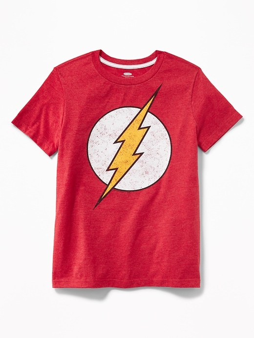 View large product image 1 of 2. Gender-Neutral Dc Comics&#153 The Flash T-Shirt For Kids