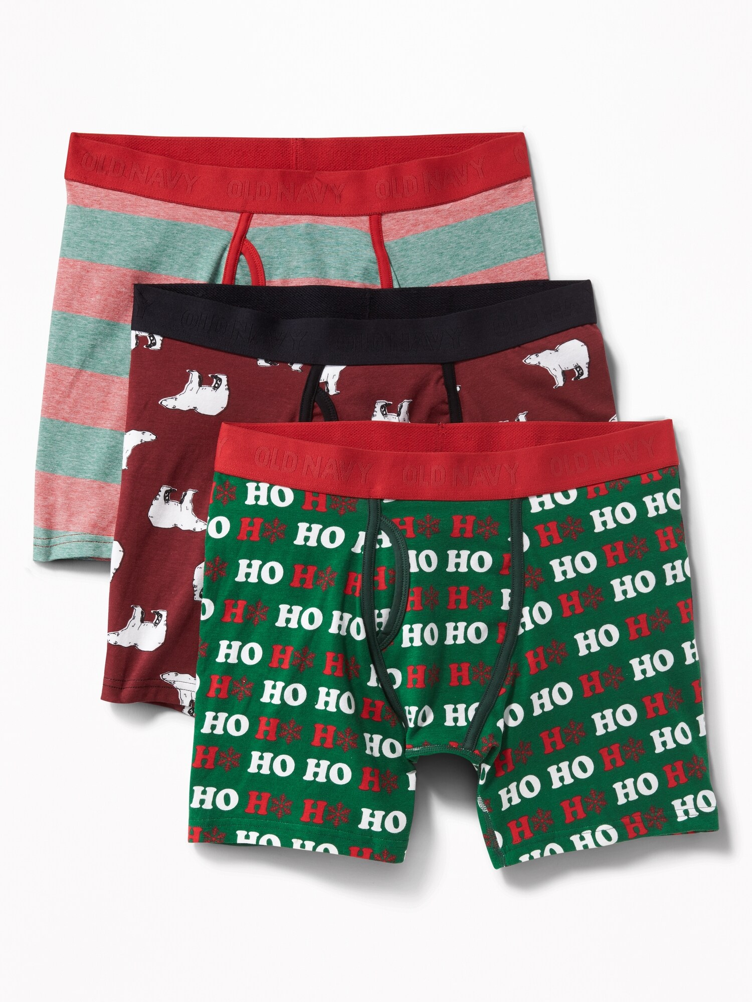 christmas boxers old navy