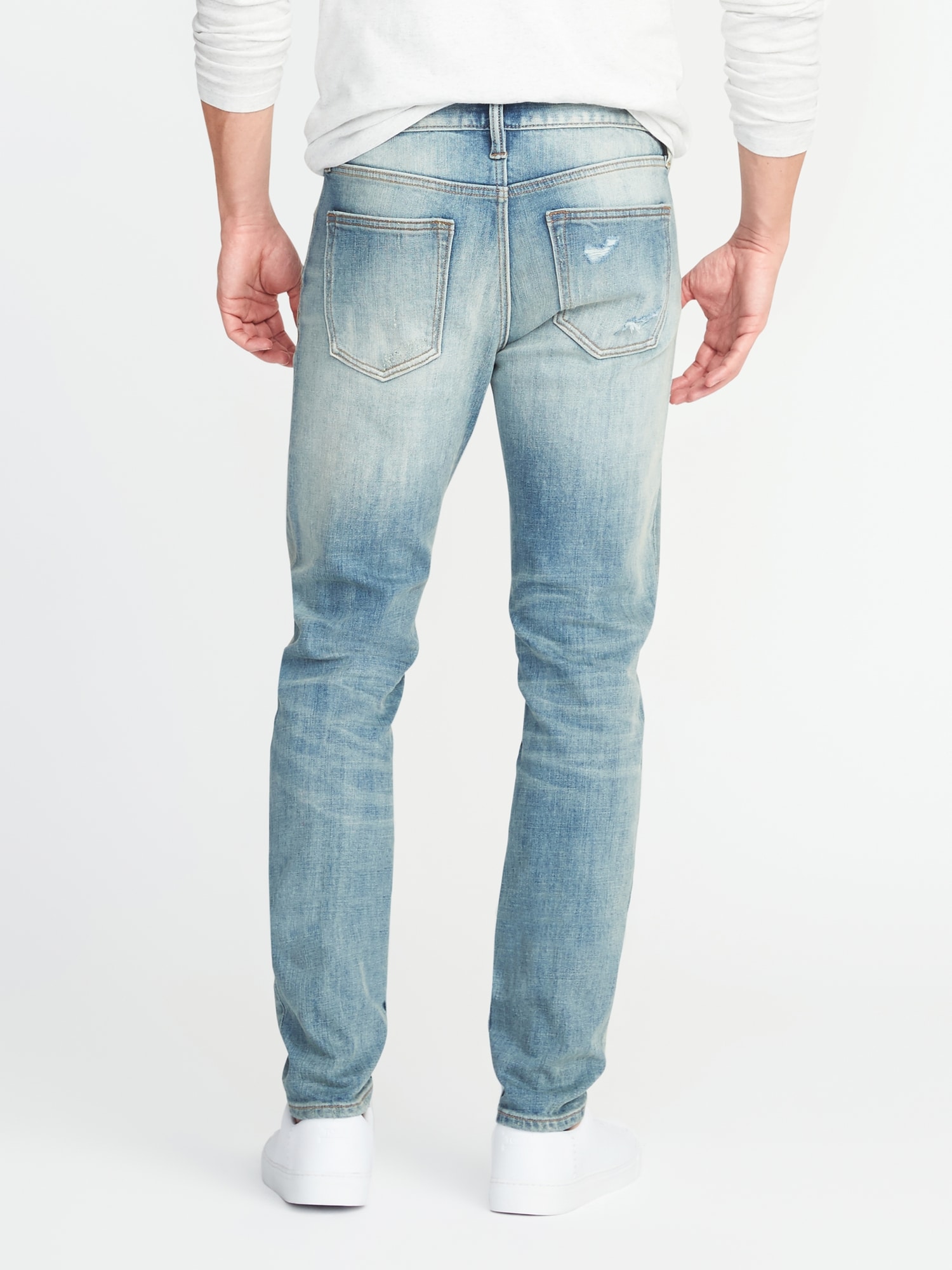 slim built in flex jeans